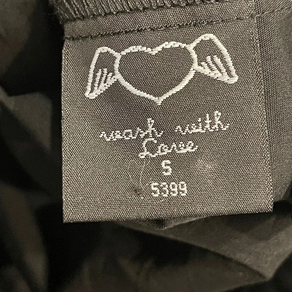 Hell Bunny Bat Swing Skirt Black White Goth Rockabilly Pinup 1950s Pockets Sz S - Picture 7 of 8